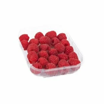 Frambozen per bakje