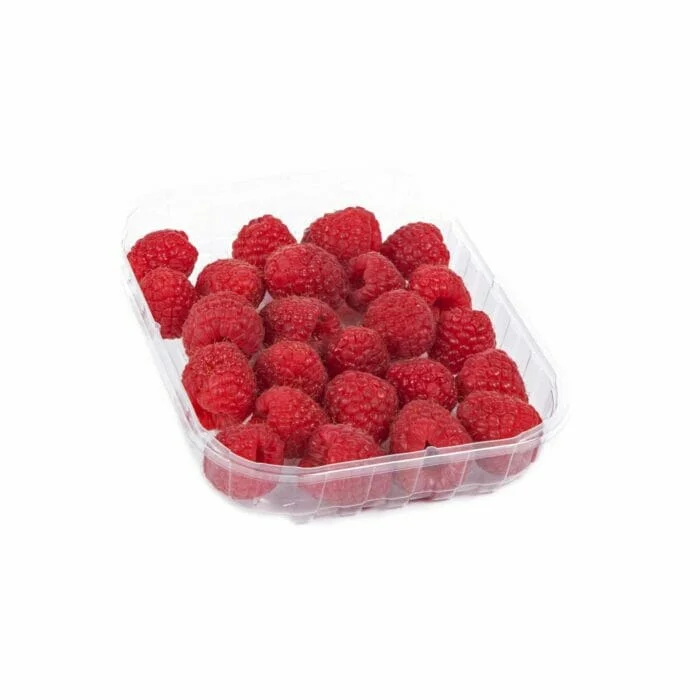 Frambozen per bakje
